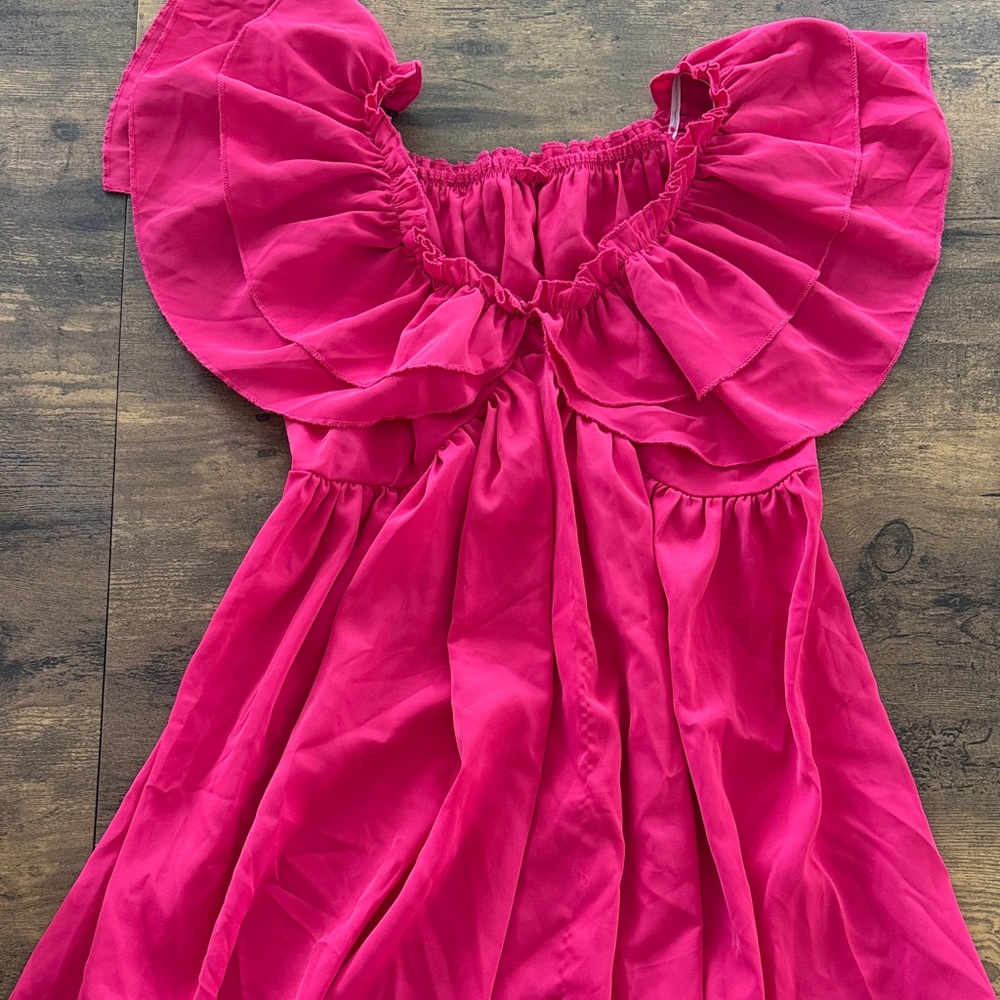 Hot Pink dress